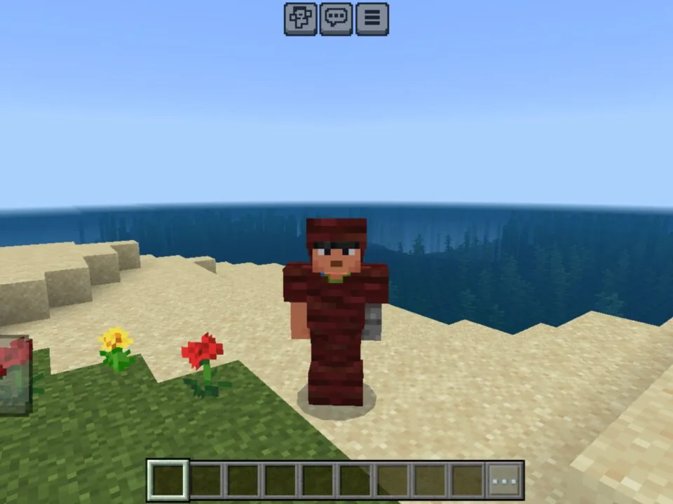 Wooden Armor Mod for Minecraft PE