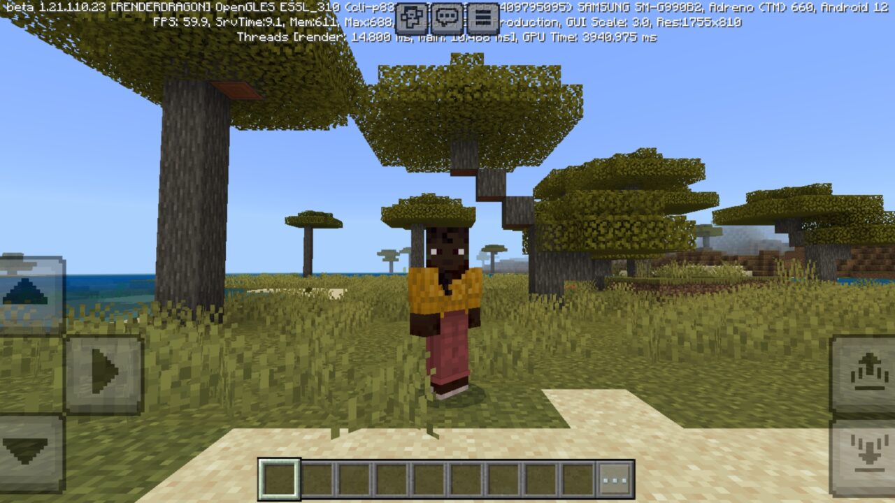 R135 Shader for Minecraft PE