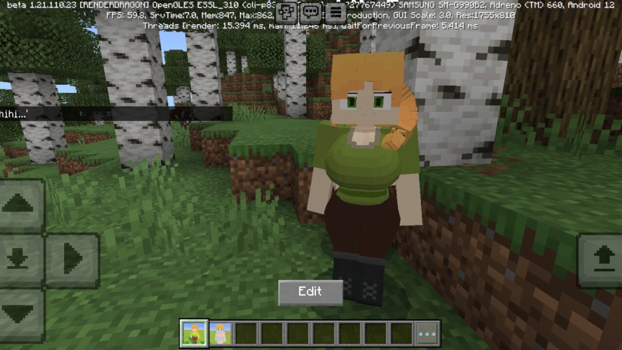 Alex Mod for Minecraft PE