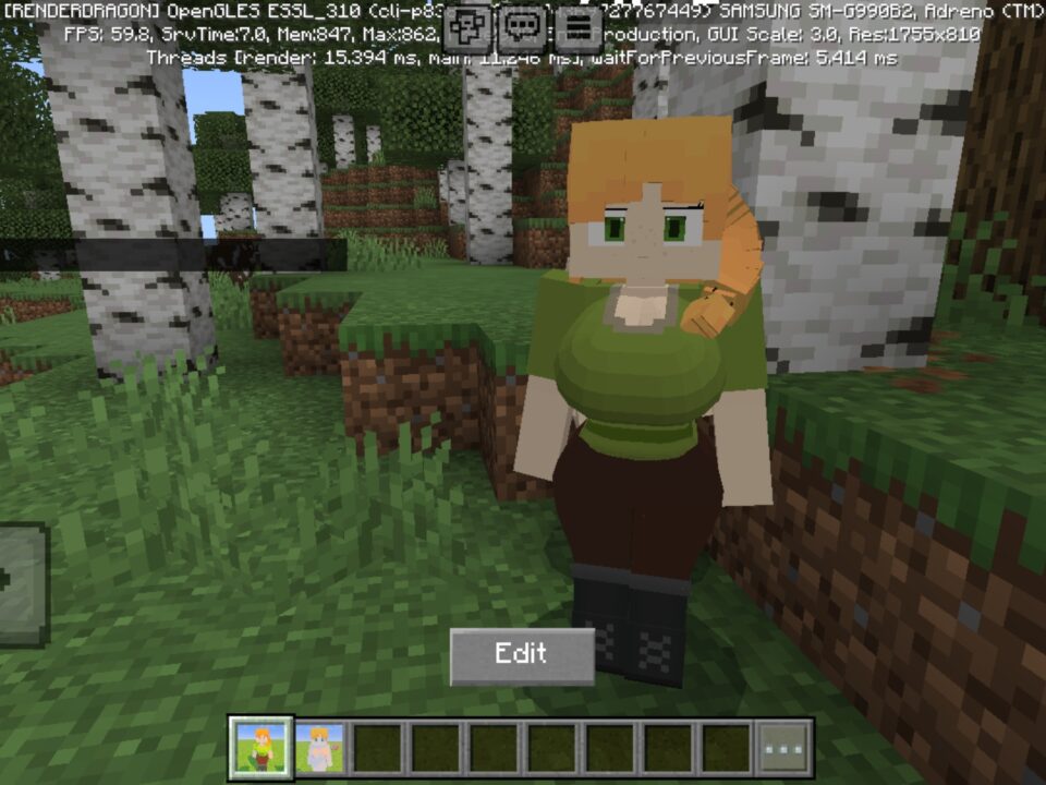 Alex Mod for Minecraft PE