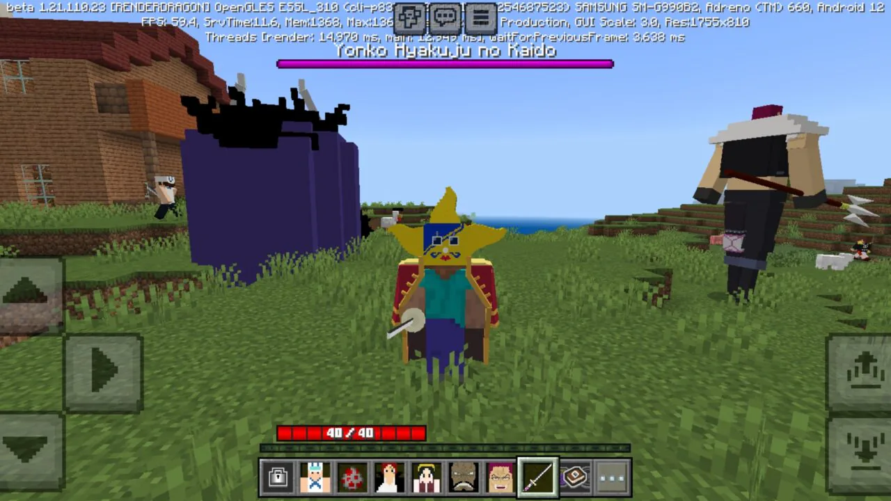 Blox Fruit Mod for Minecraft PE