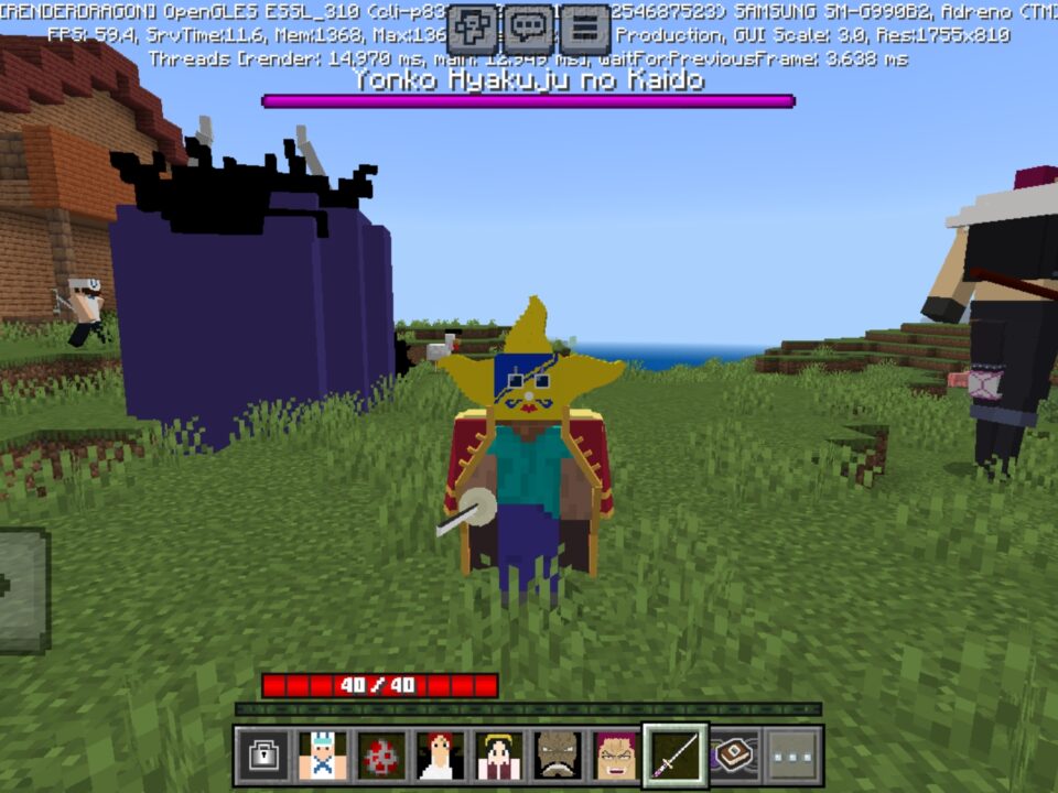 Blox Fruit Mod for Minecraft PE