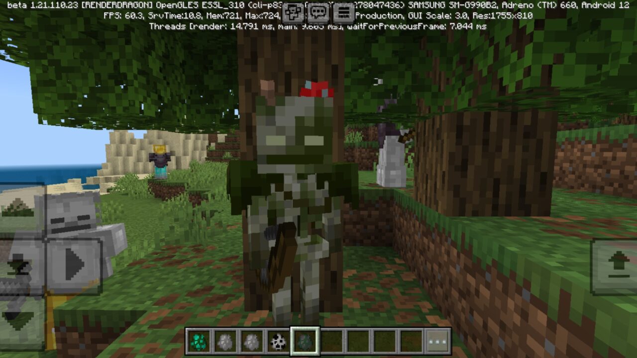 Bogged from Horde Mod for Minecraft PE