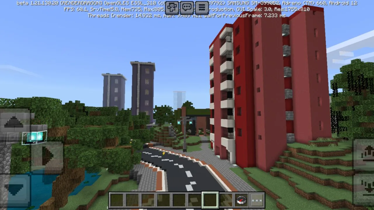 Building from Life in Hawaii Map for Minecraft PE