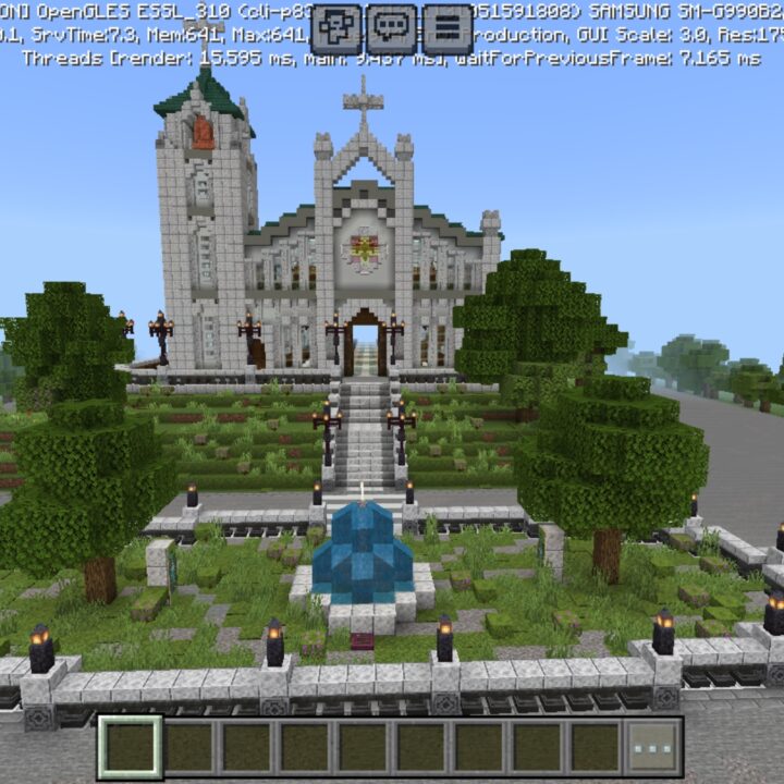 Cathedral Map for Minecraft PE