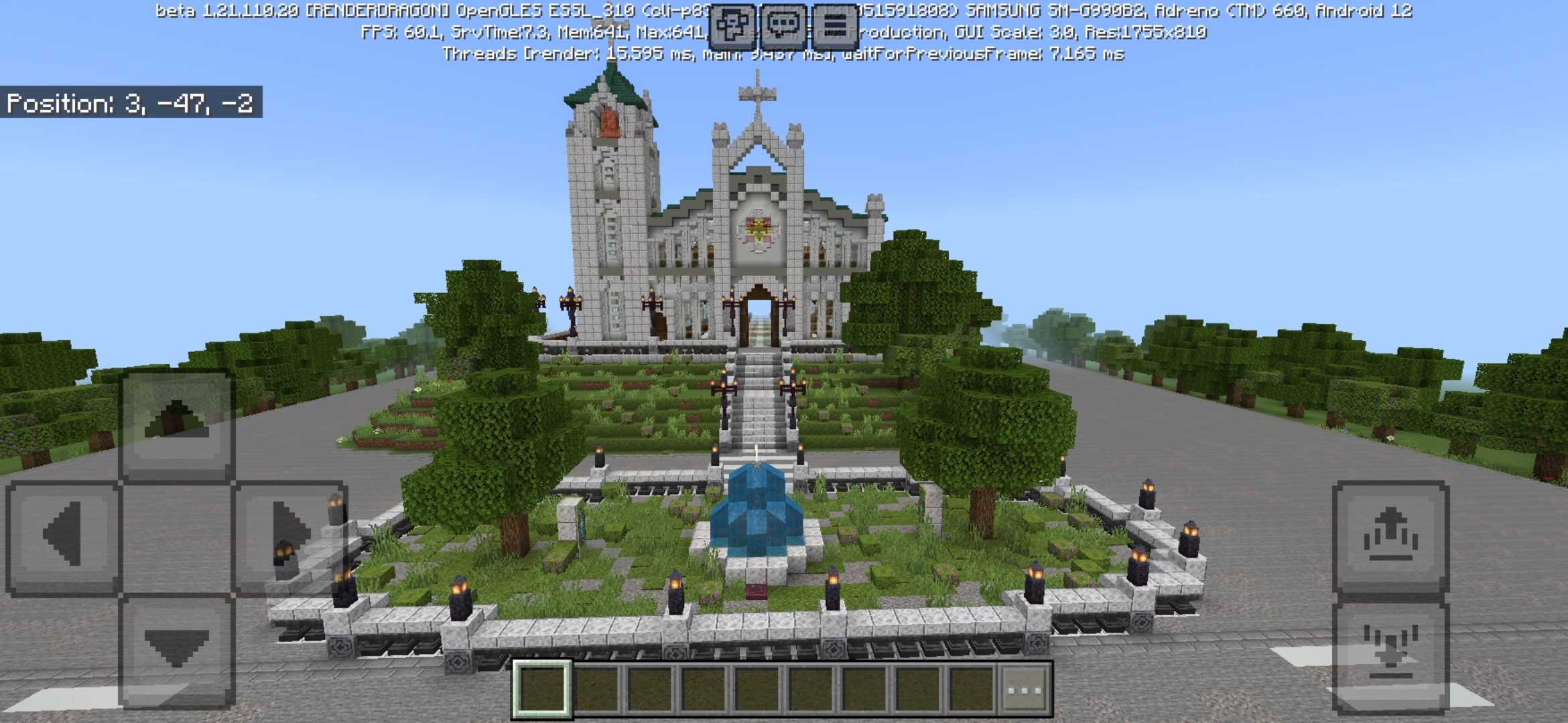 Download Cathedral Map for Minecraft Bedrock Edition