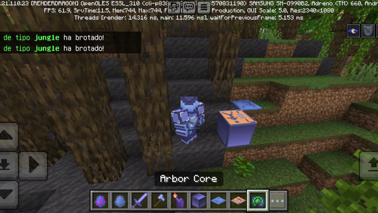 Core from Stellar Forge Mod for Minecraft PE