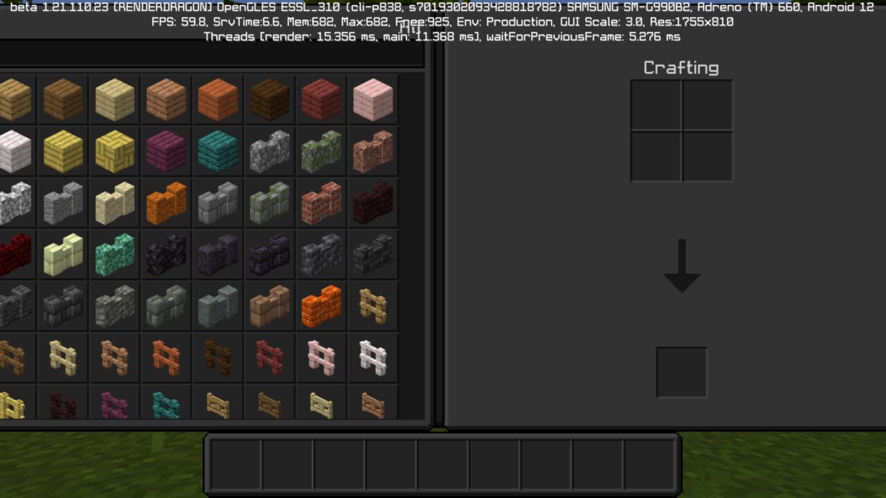 Craft from Helium Texture Pack for Minecraft PE