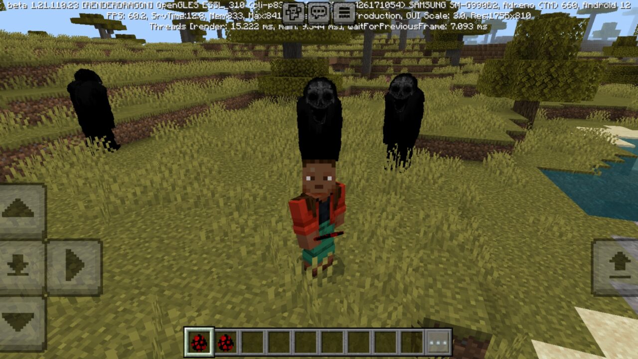 Creepy from Disturbed Mod for Minecraft PE
