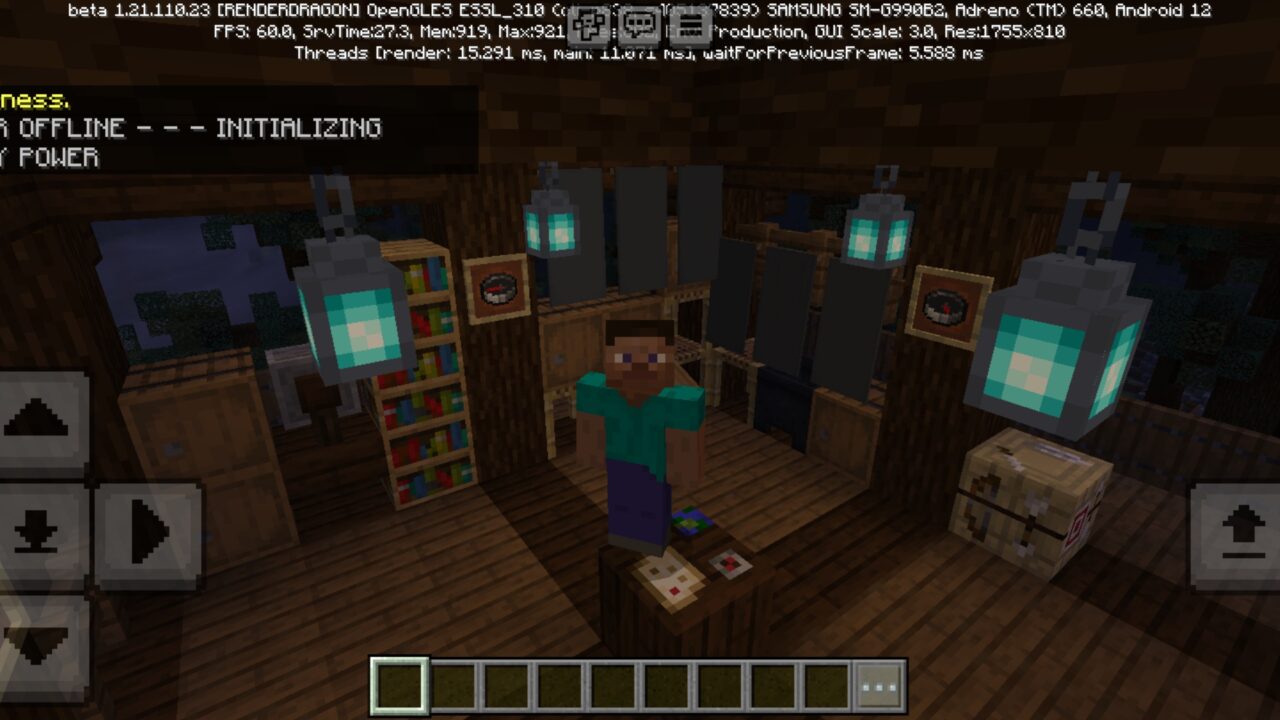 Darkness from Bigfoot Map for Minecraft PE