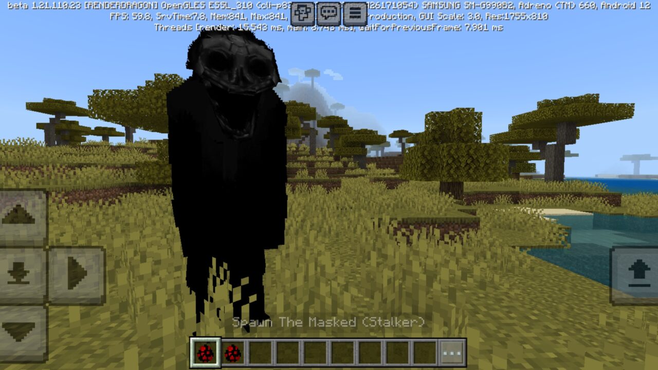 Disturbed Dweller Mod for Minecraft PE