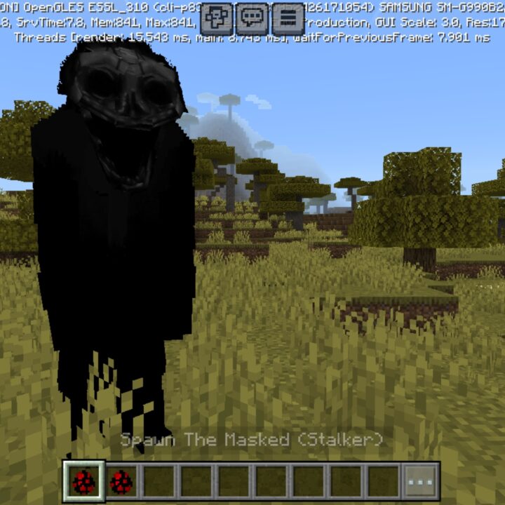 Disturbed Dweller Mod for Minecraft PE