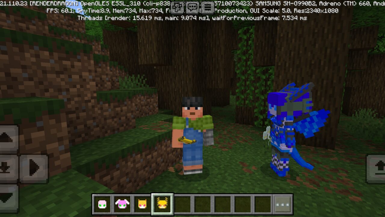 Doragon from Robot Assistant Mod for Minecraft PE