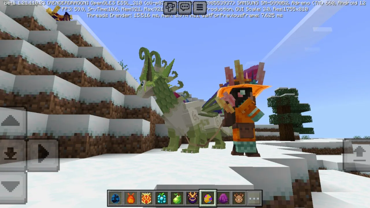 Dragon Fire Mod for Minecraft PE