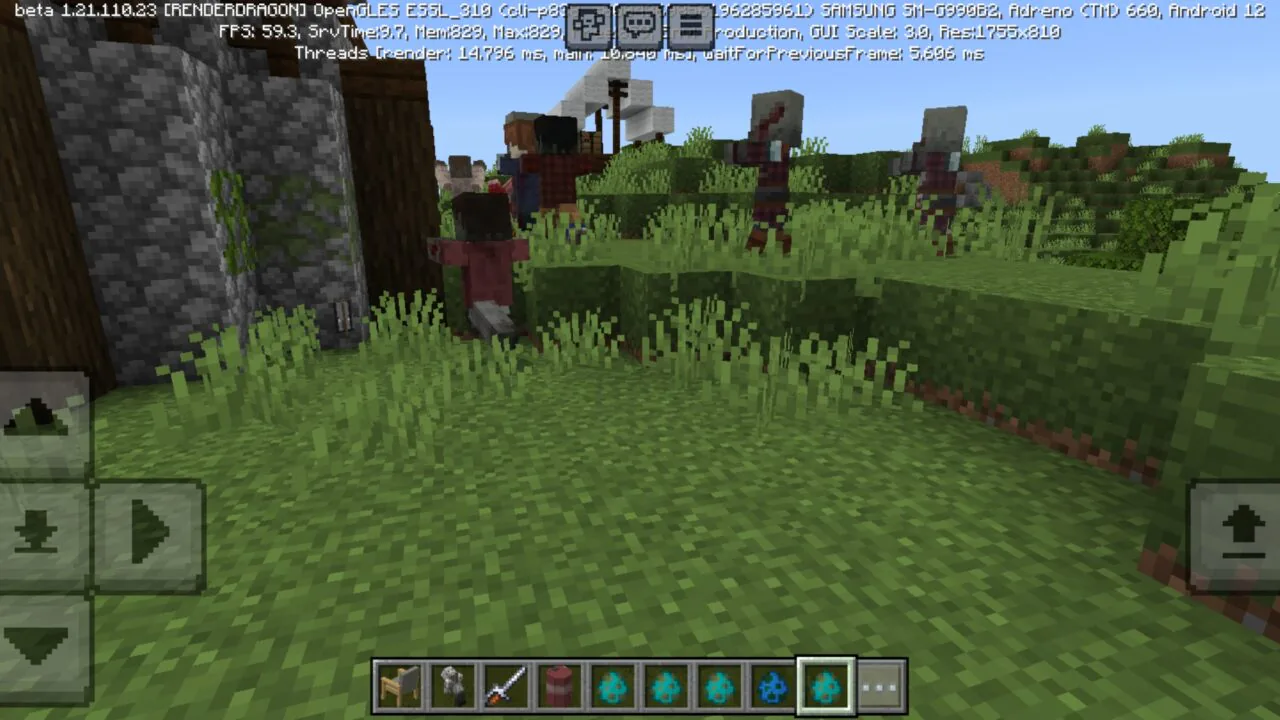 Enemies from One Hundred Days Later Mod for Minecraft PE