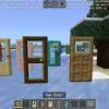 Glass Doors Mod for Minecraft PE