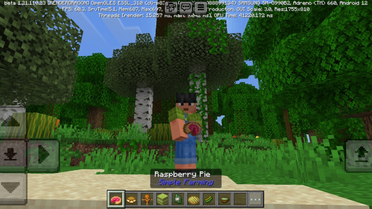 Grow a Garden Mod for Minecraft PE