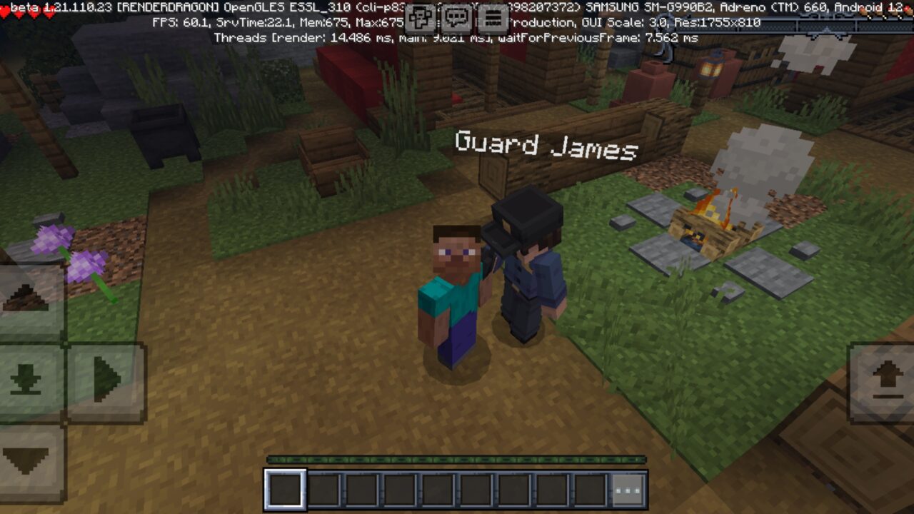 Guard from Horror Beasts Map for Minecraft PE