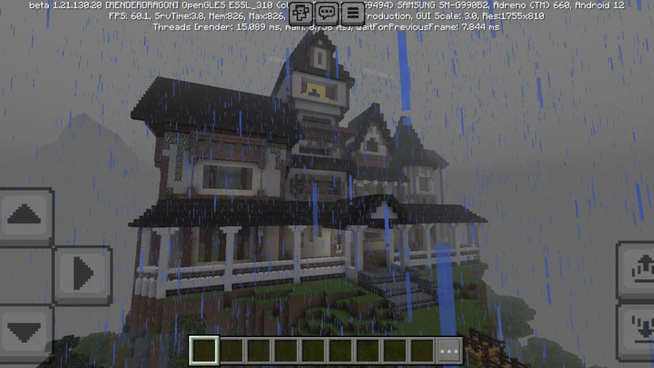 House of Screams Map for Minecraft PE