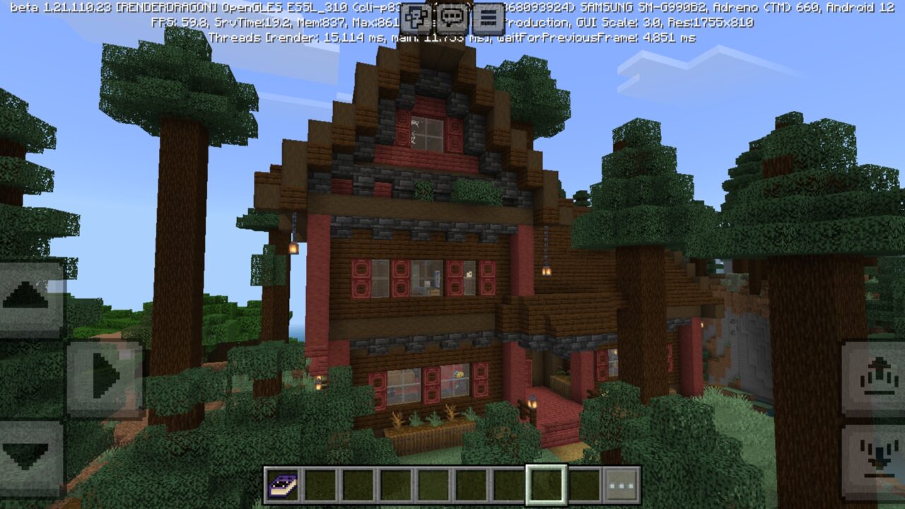 House from Tormentors Mod for Minecraft PE
