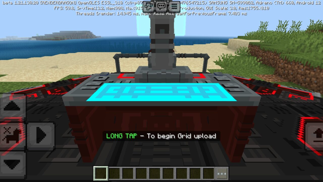 Info from Tron Mod for Minecraft PE