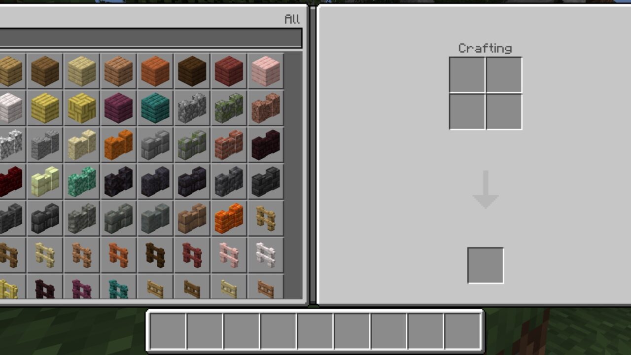 Inventory from Fly UI Texture Pack for Minecraft PE