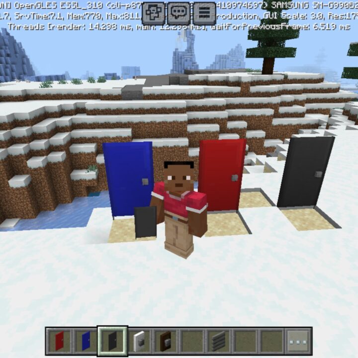 Iron Doors Mod for Minecraft PE