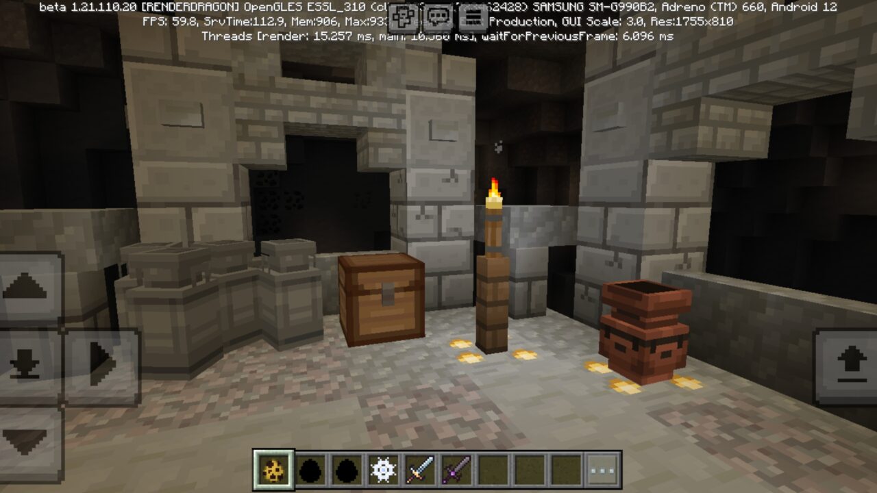 Items from More Armor Mod for Minecraft PE