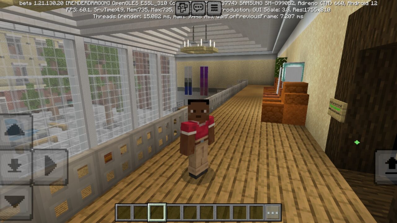 Lobby from Music Concert Map for Minecraft PE