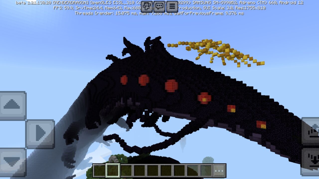 Location from Monster Islands Map for Minecraft PE