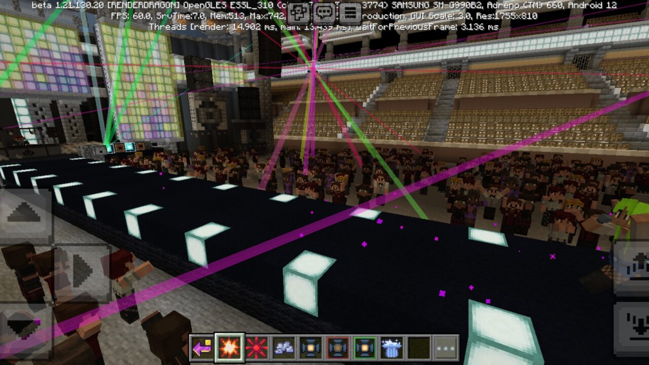 Location from Music Concert Map for Minecraft PE