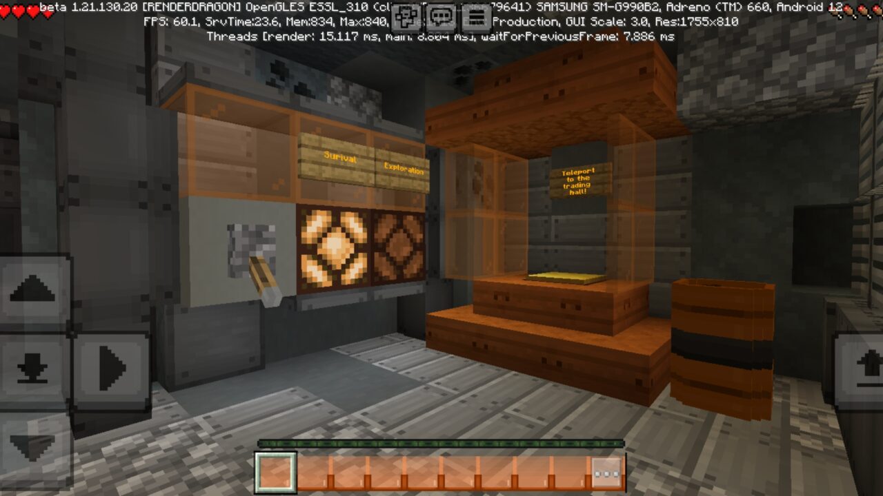 Location from Outer Rim Map for Minecraft PE