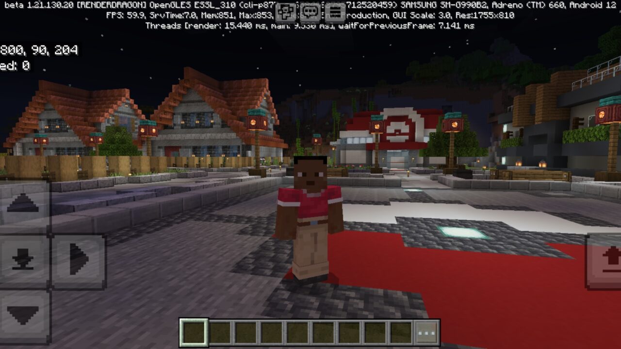 Location from Pokemon Style Town Map for Minecraft PE