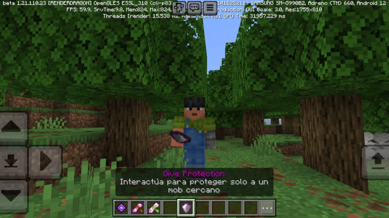Luzma Boost Mod for Minecraft PE