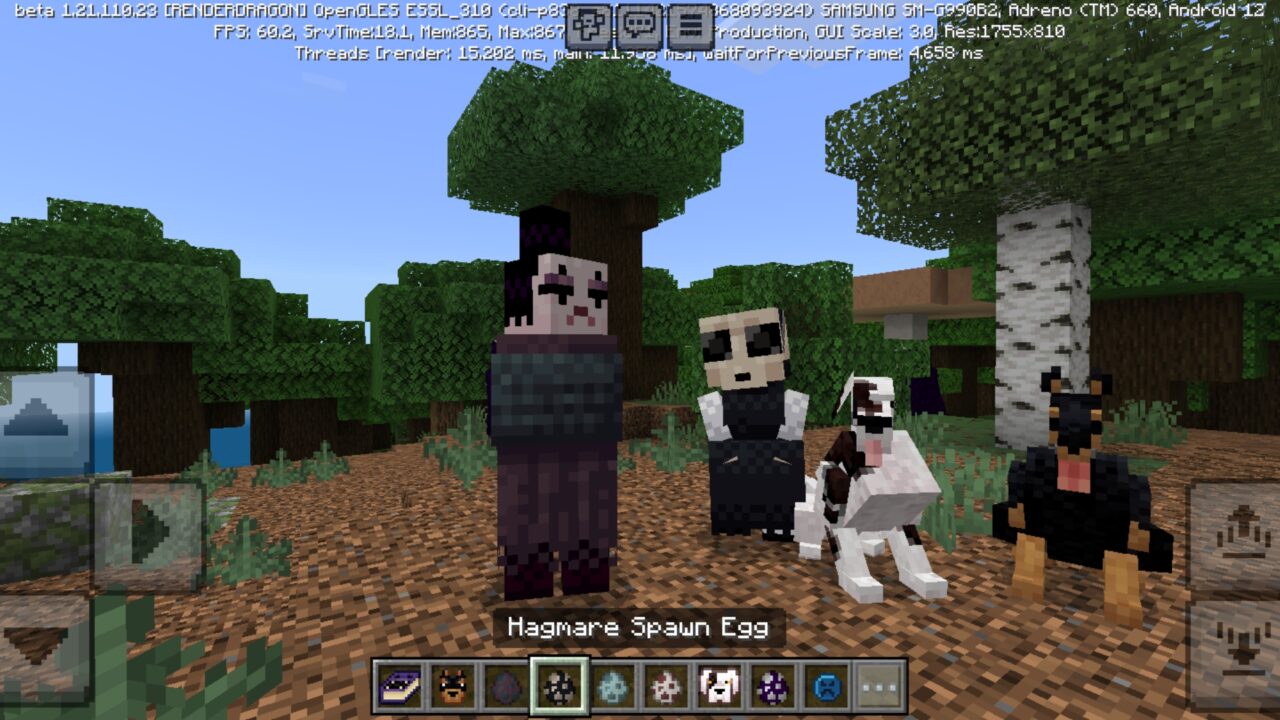 Mobs from Tormentors Mod for Minecraft PE