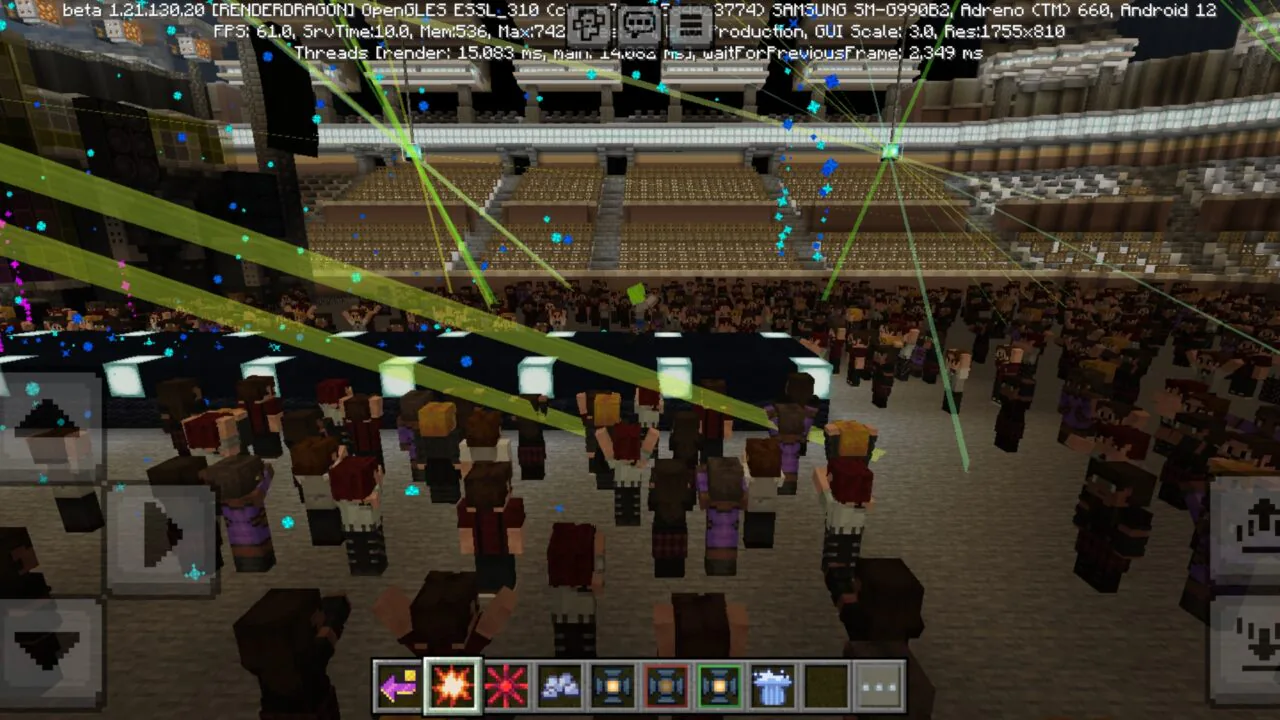 Music Concert Map for Minecraft PE