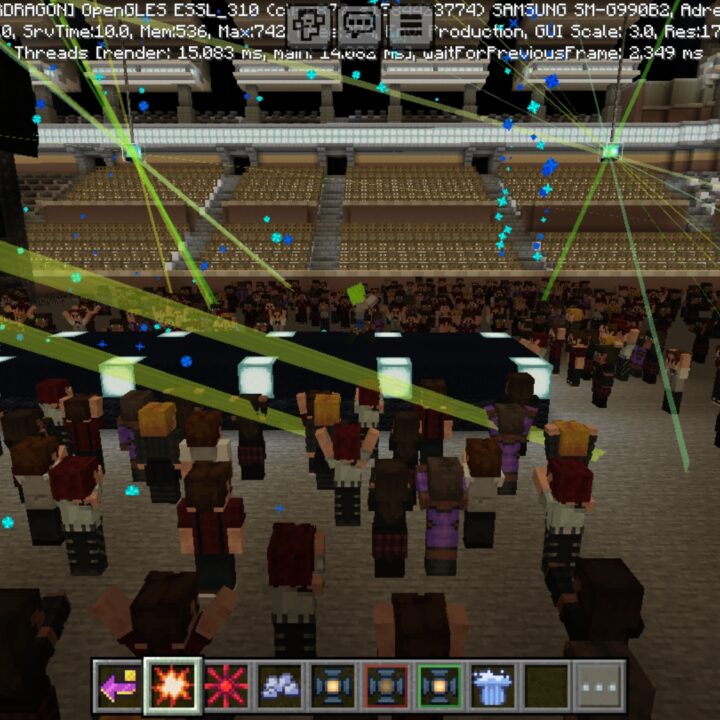 Music Concert Map for Minecraft PE