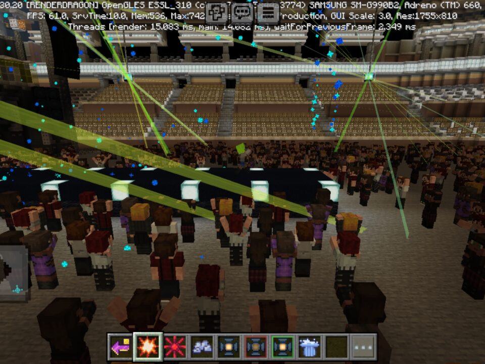 Music Concert Map for Minecraft PE