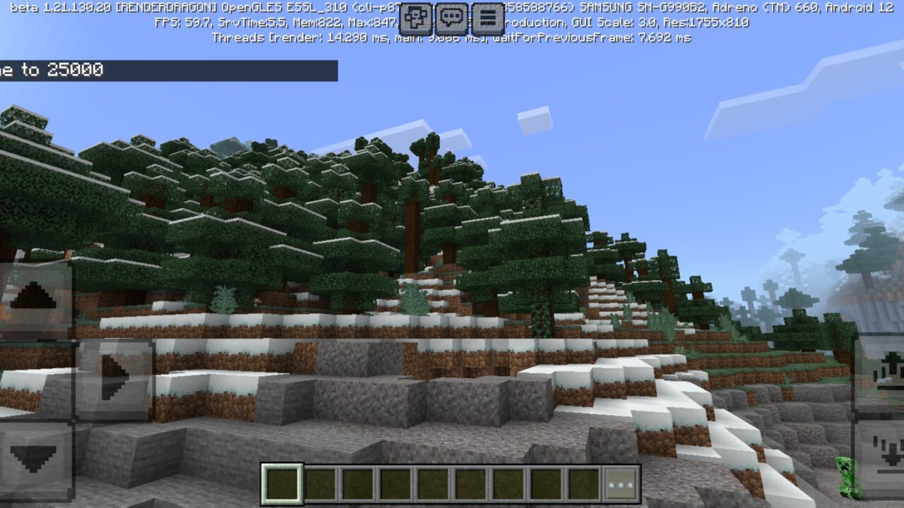 Nature from Bright Vision Texture Pack for Minecraft PE