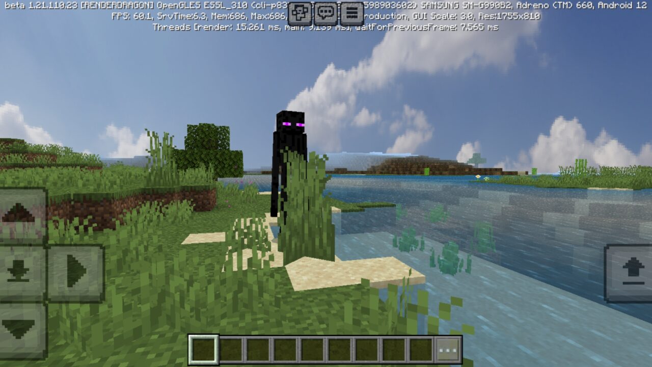 Nature from Cinematic Texture Pack for Minecraft PE