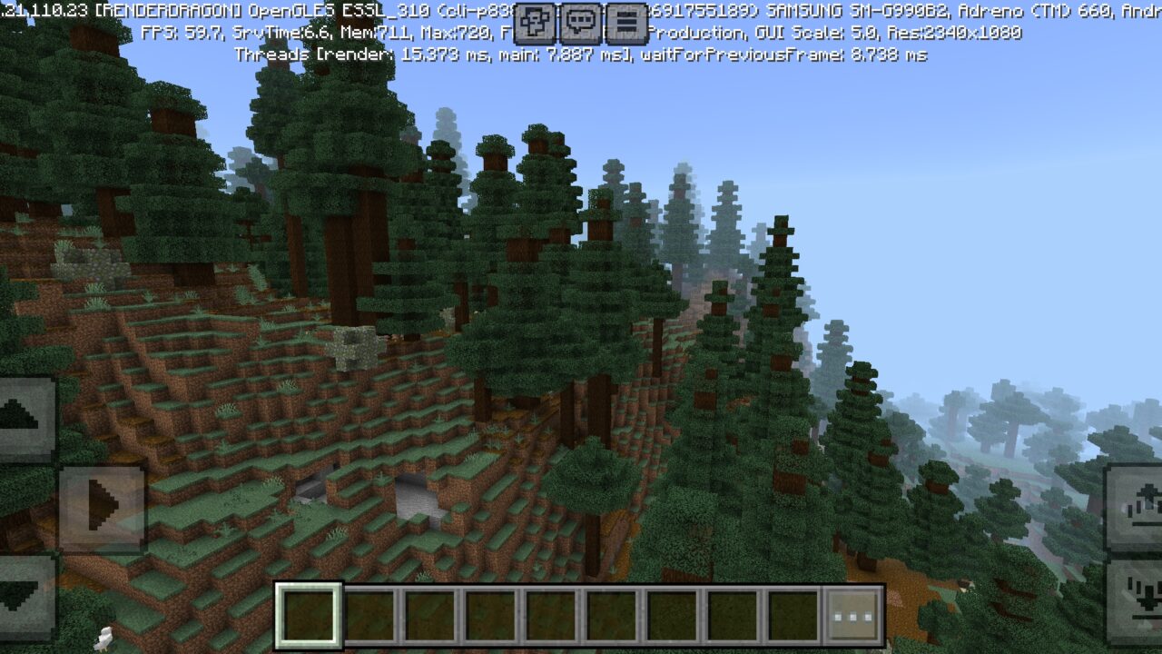 Nature from Sypher Texture Pack for Minecraft PE