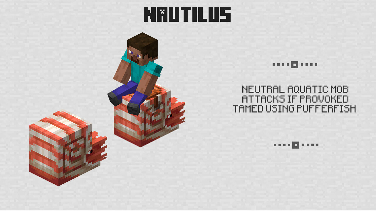 Nautilus from Minecraft 1.21
