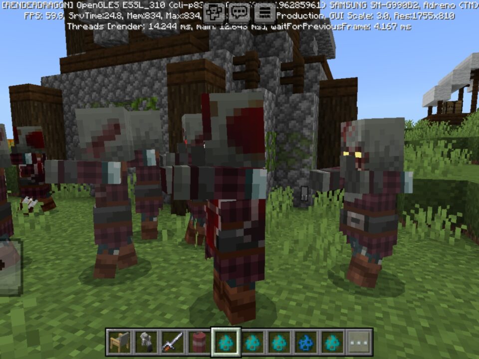 One Hundred Days Later Mod for Minecraft PE