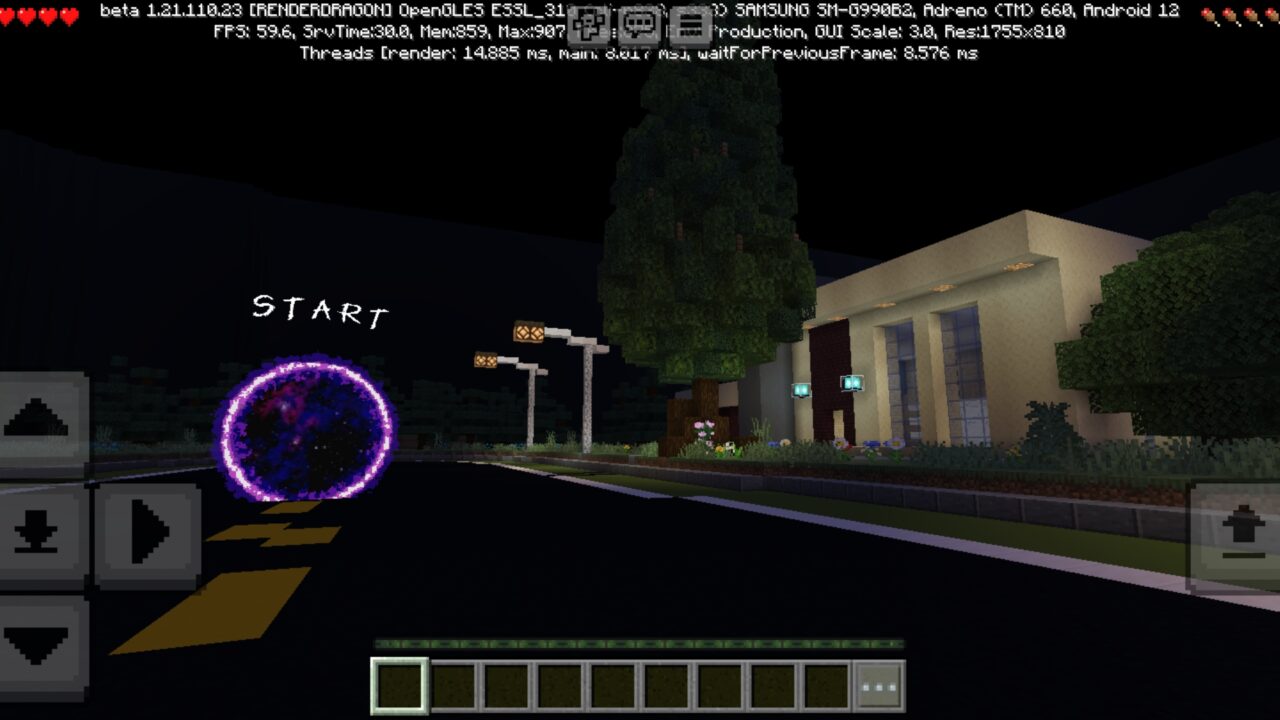 Run from Red Light Green Light Map for Minecraft PE