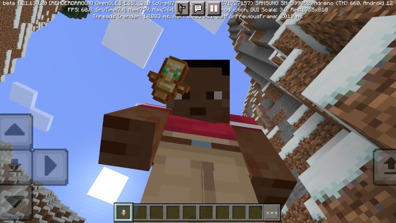 Smaller from Totem of Undying Texture Pack for Minecraft PE