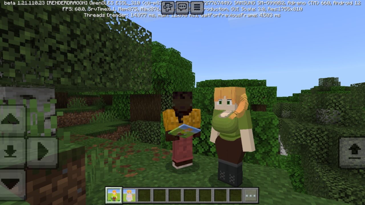 Spawn from Alex Mod for Minecraft PE