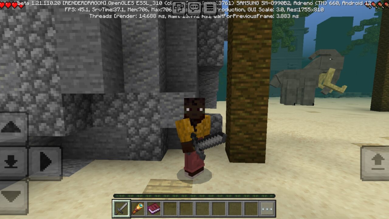 Start from 100 Days Kraken Island Map for Minecraft PE