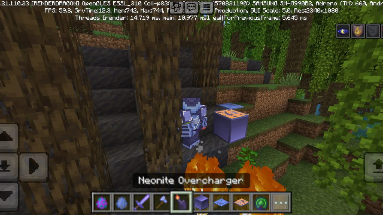 Stellar Forge Mod for Minecraft PE