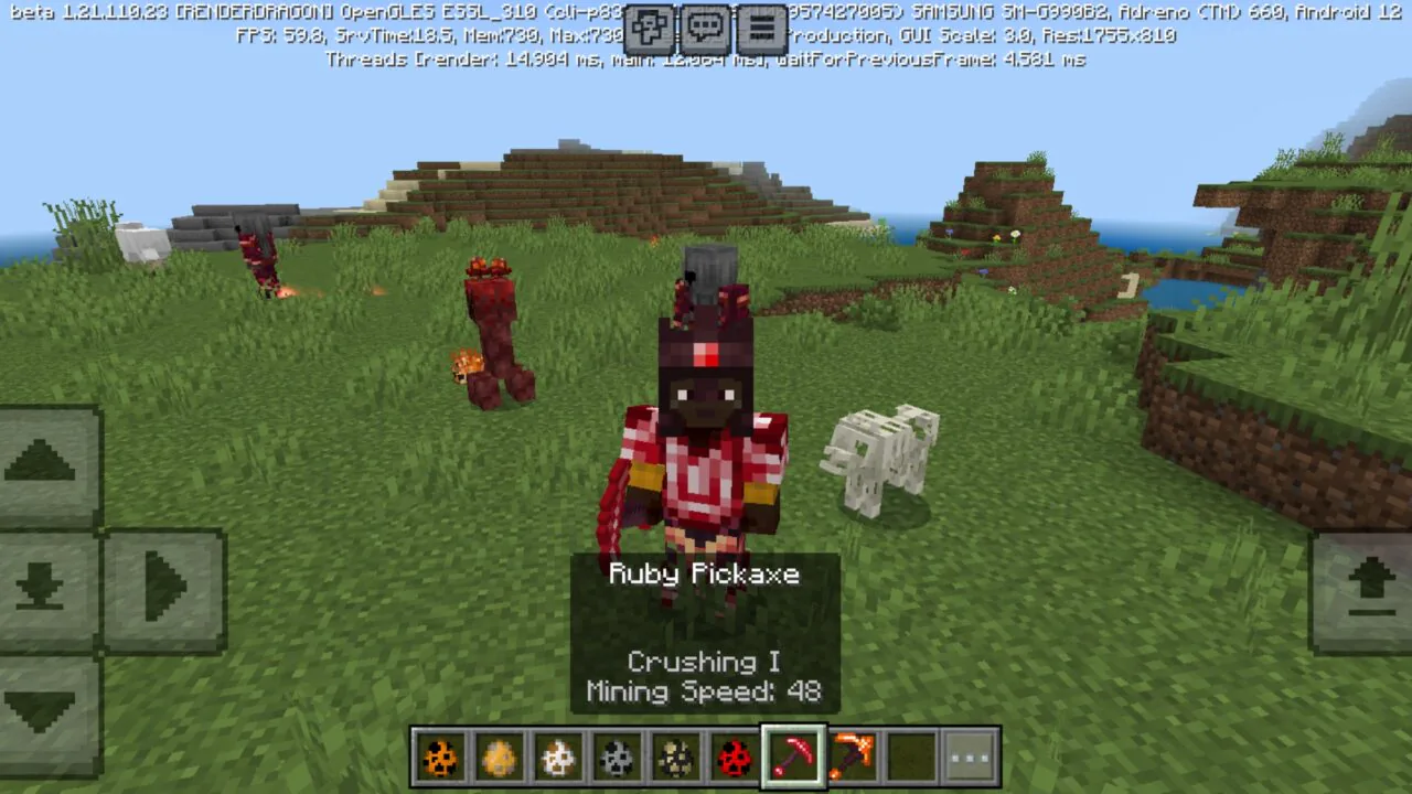 Tempered in Flame Mod for Minecraft PE