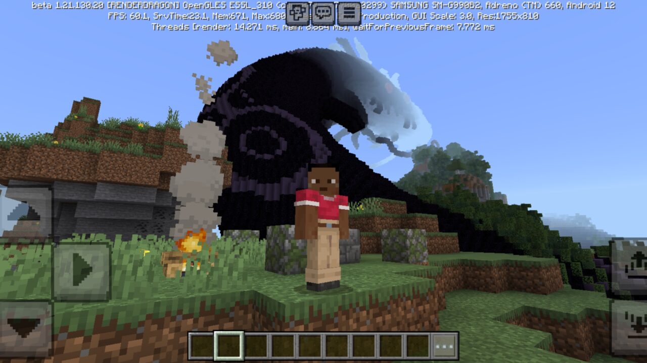 Territory from Monster Islands Map for Minecraft PE